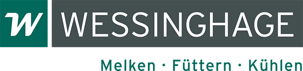 Logo Wessinghage Melken Füttern Kühlen